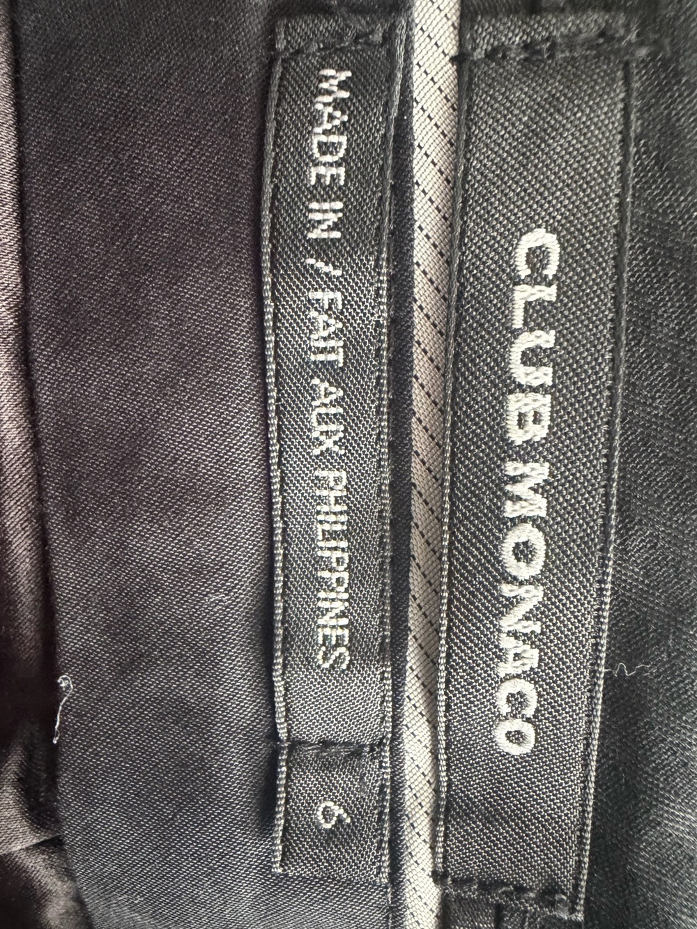Club Monaco Womens Black Wool Wide Leg Pants - Black Size 6 - Picture 3 of 5